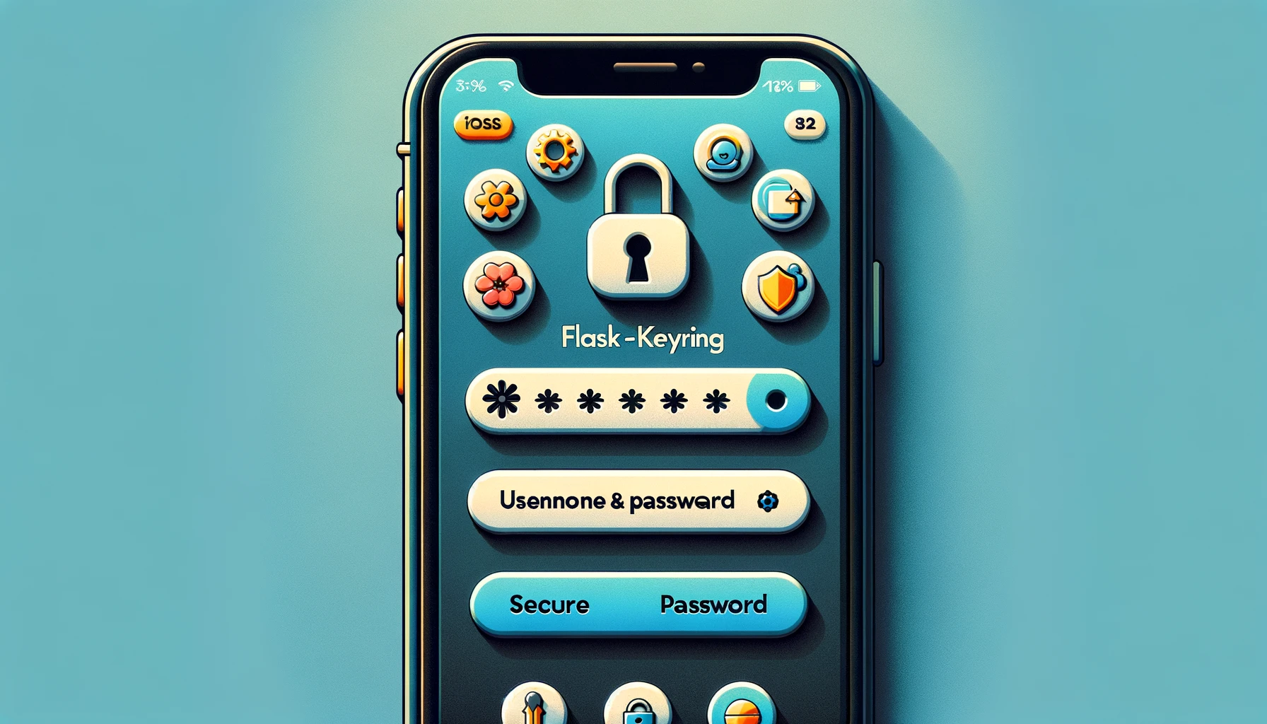 FlaskKeyring iOS App