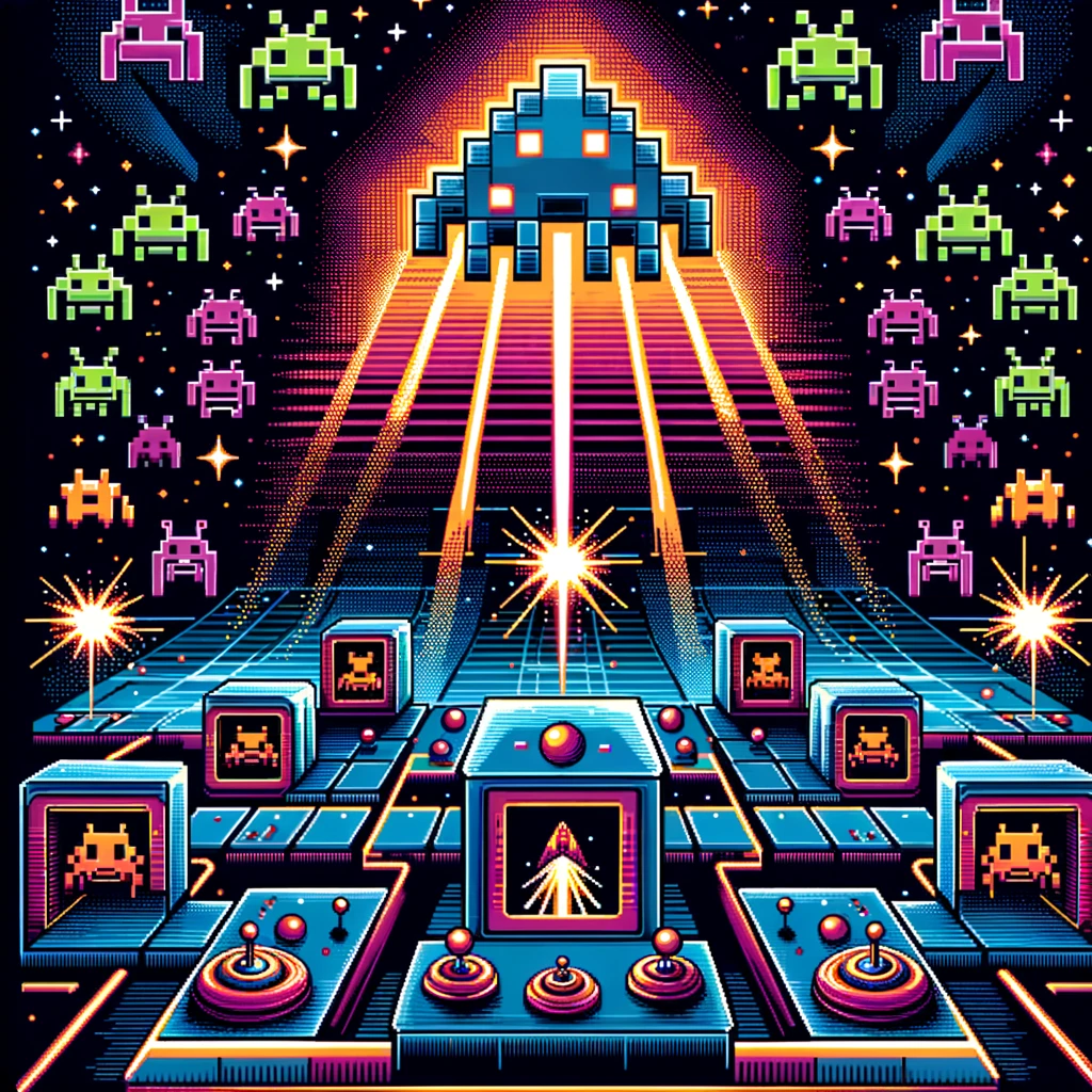 Space Invaders Clone Game Image